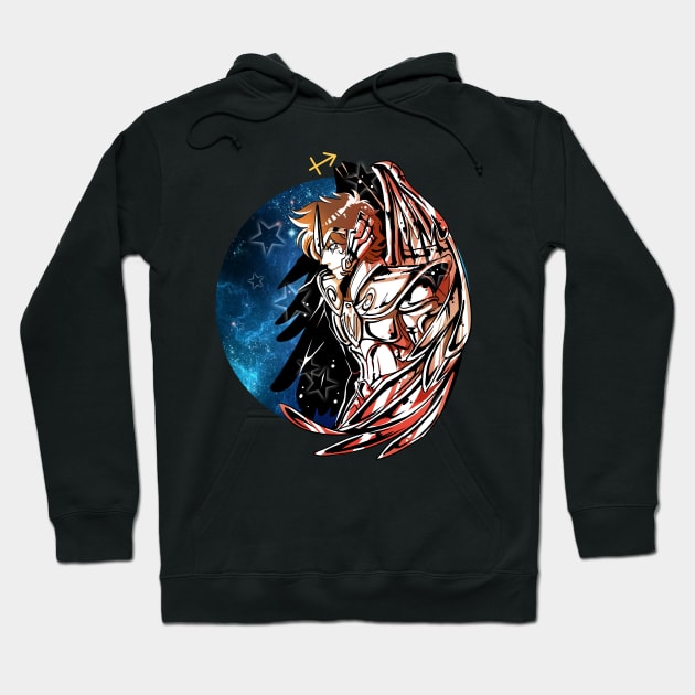 Sagittarius Aioros Hoodie by Kamapon's Workshop